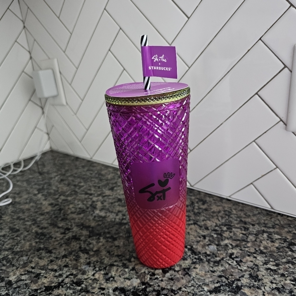 Starbucks x Shae Anthony She x This Gemstone Gradient 2024 Spring 24 oz Tumbler